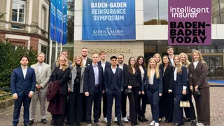 Students get a front-row seat to see reinsurance in action
